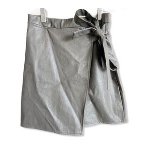NWT LF Seek the Label Wrap Mini Skirt